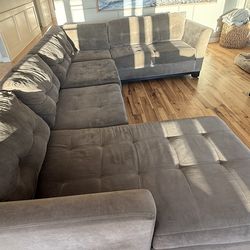 Gray Sectional Couch