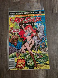 Red sonja #1 comic book