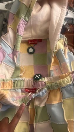 Supreme Patchwork Reverse (sweatshorts) & matching jacket