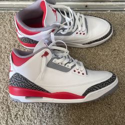 Jordan 3 Fire Red