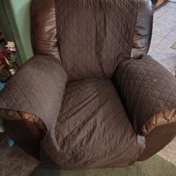 Comfy Recliner with Cover