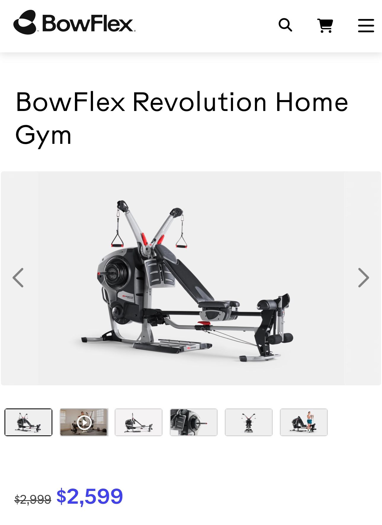 Bowflex Revolution 300 Lbs Home Gym