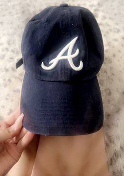 Atlanta Braves '47 Navy Clean Up Adjustable Hat 