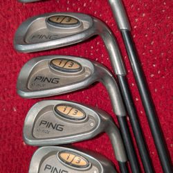 Complete 13 Club Ping/Titleist Golf Set w Bag