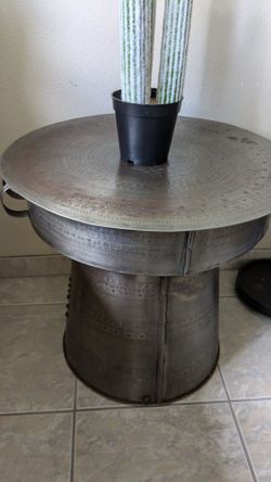 Morrocan Metal Side Table