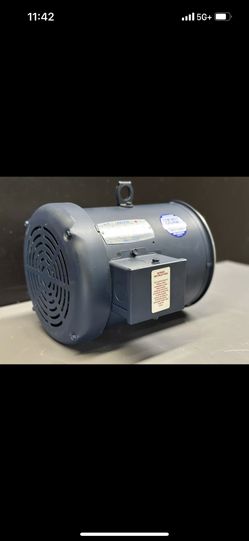 3HP Leeson Motor, 208-230/460 V, 1740 RPM 131491.00, Model:C182T17FC24E ''NEW''