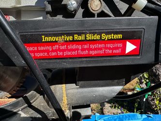 Craftsman slide saw
