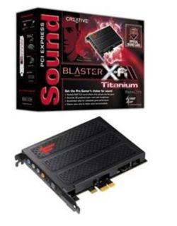 Creative Sound Blaster X-Fi Titanium Fatality Professional Series PCIe Audio Card