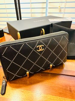 Chanel Studded Wallet