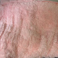 brand New!6.5ft by 6.5ft Heavy weight soft Blanket pink cozy plush blanket for sofa bed,