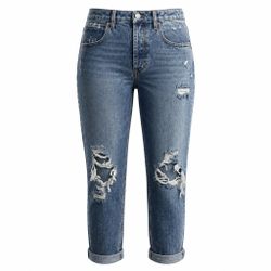 New Women’s Blue Hollis Haley Jeans Straight leg Size 26