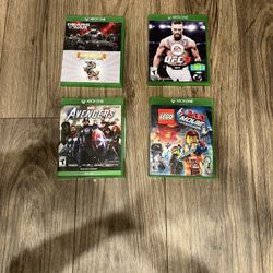 XBOX One Video games . Some New, Some Used