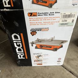 7 in. Table Top Wet Tile Saw
