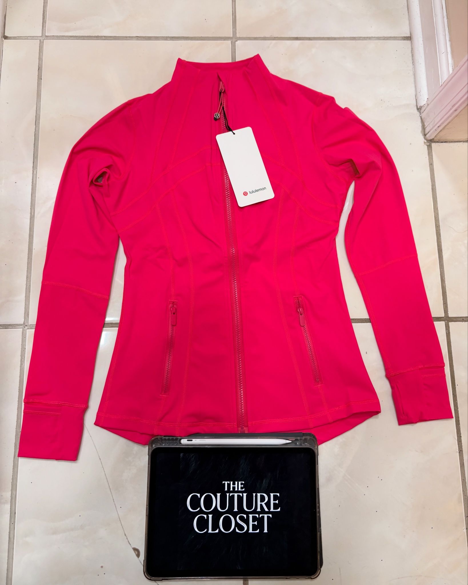 SAKURA PINK LULULEMON JACKET