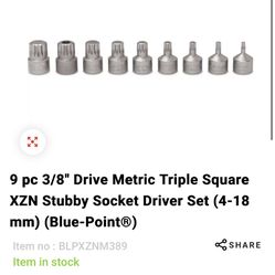 snap on triple square sockets