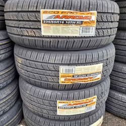 235/65R16 Set Of 4 Arroyo New Tires 