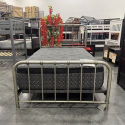 Full or twin Metal Bed Frame 