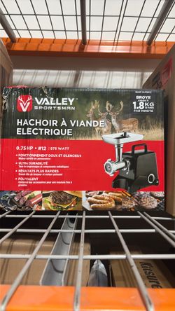 Valley Sportsman #12 Electric Meat Grinder 0.75 HP (575W)