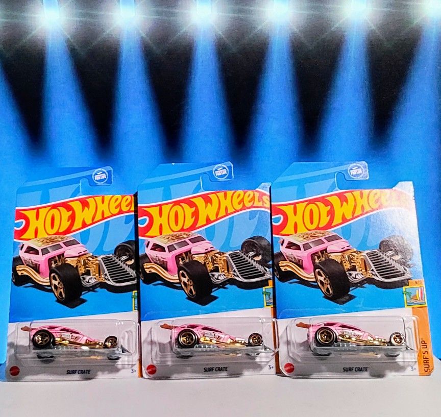 2024-HOT WHEELS TREASURE HUNT SURF CRATE $5 Each