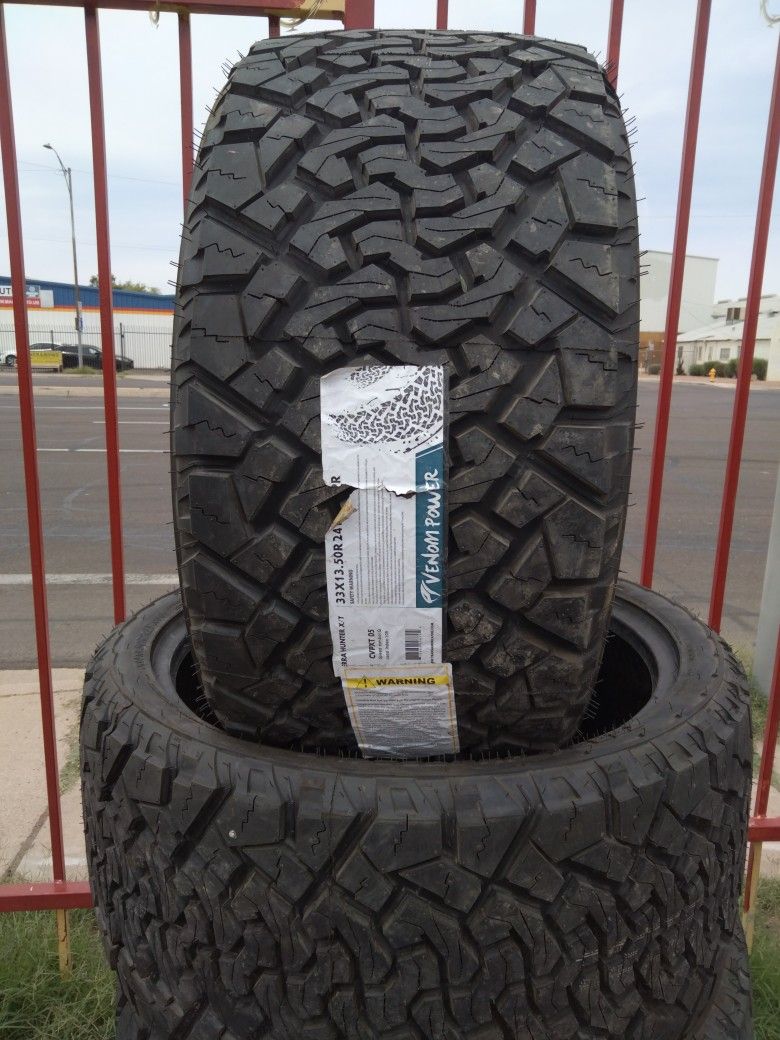 33 13.50 22 New Set Of Venom Power XT 33x13.50R22