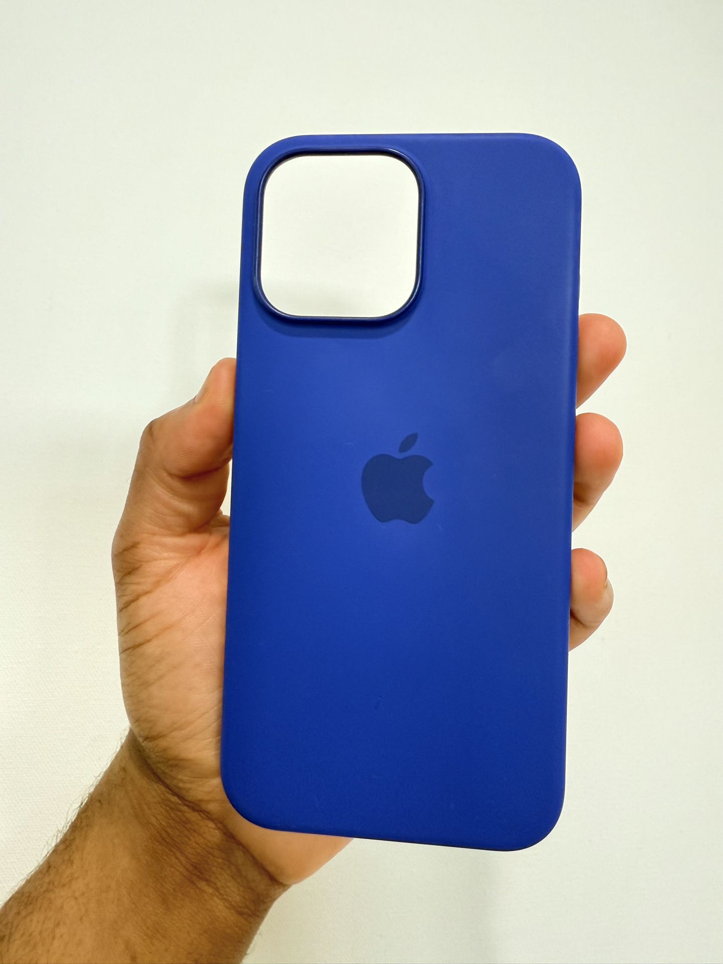 Used iPhone 16 Pro Max Silicone Case with MagSafe - Ultramarine (Blue) Color $35