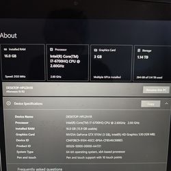 Alienware Gaming Laptop