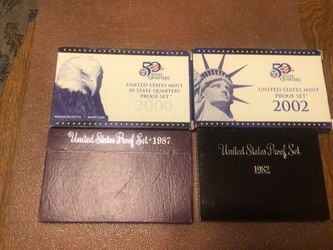 U. s. Mint Proof Sets ( All For $20)