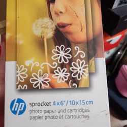Sprocket 4x6 10x15 Cm Photo Paper And Cartridges