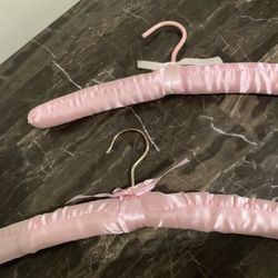 Pretty in Pink Bridal Hangers