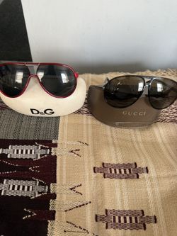 Vintage Gucci Sunglasses & Dolce & Gabbana Sunglasses
