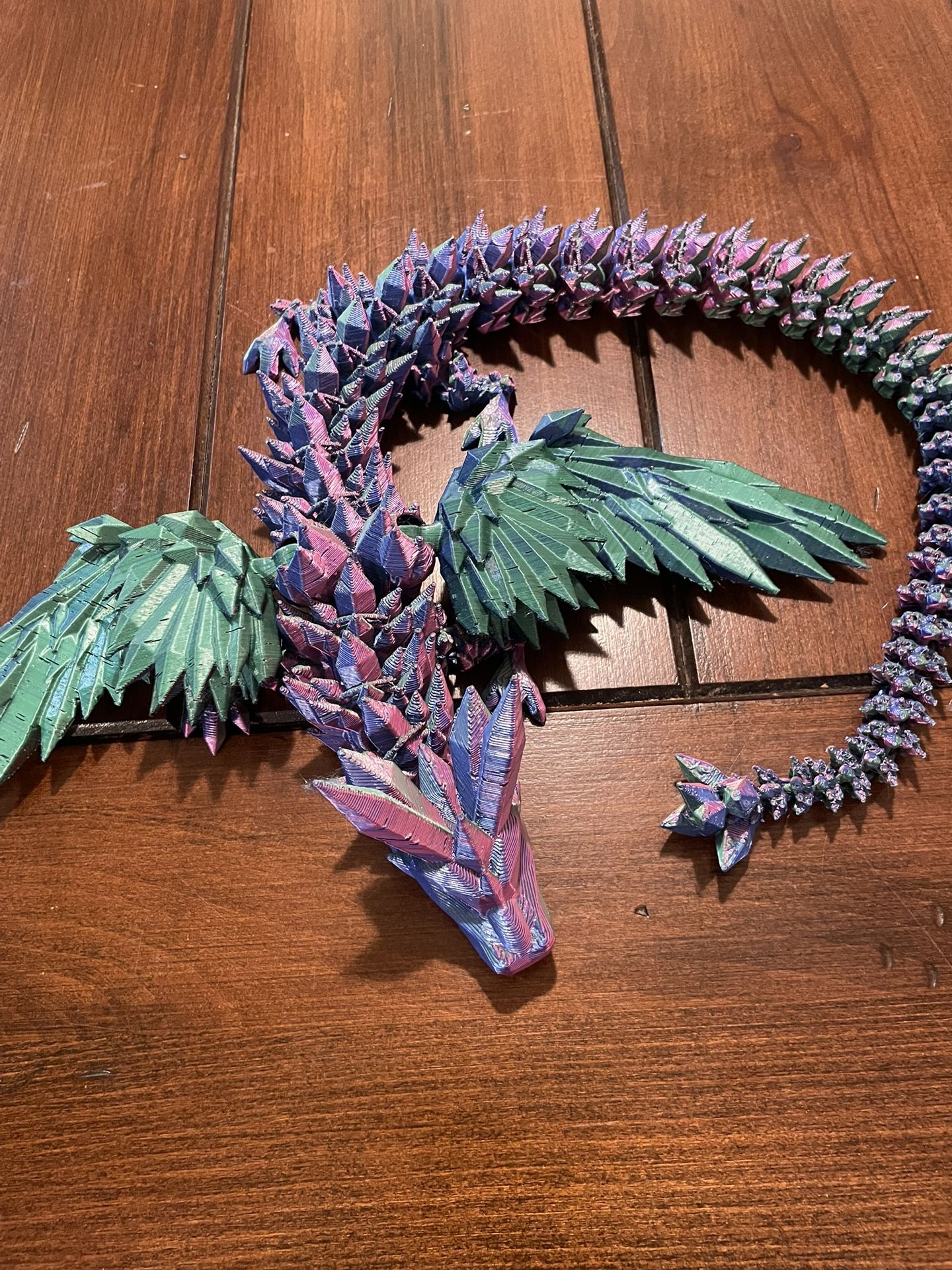 large 3d printed dragon