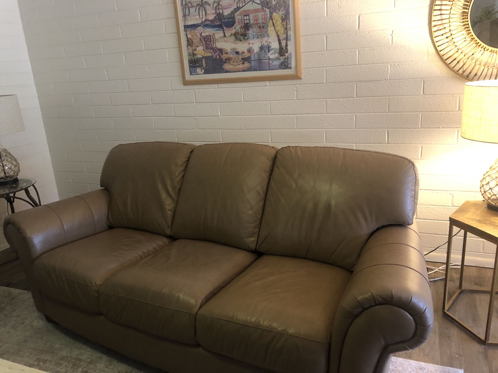 Leather Couch for Sale in Scottsdale, AZ OfferUp