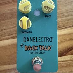 DANELECTRO BACKTALK REVERSE DELAY PEDAL