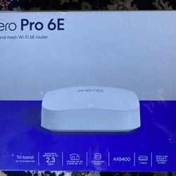 eero Pro 6E Tri-Band WiFi Router