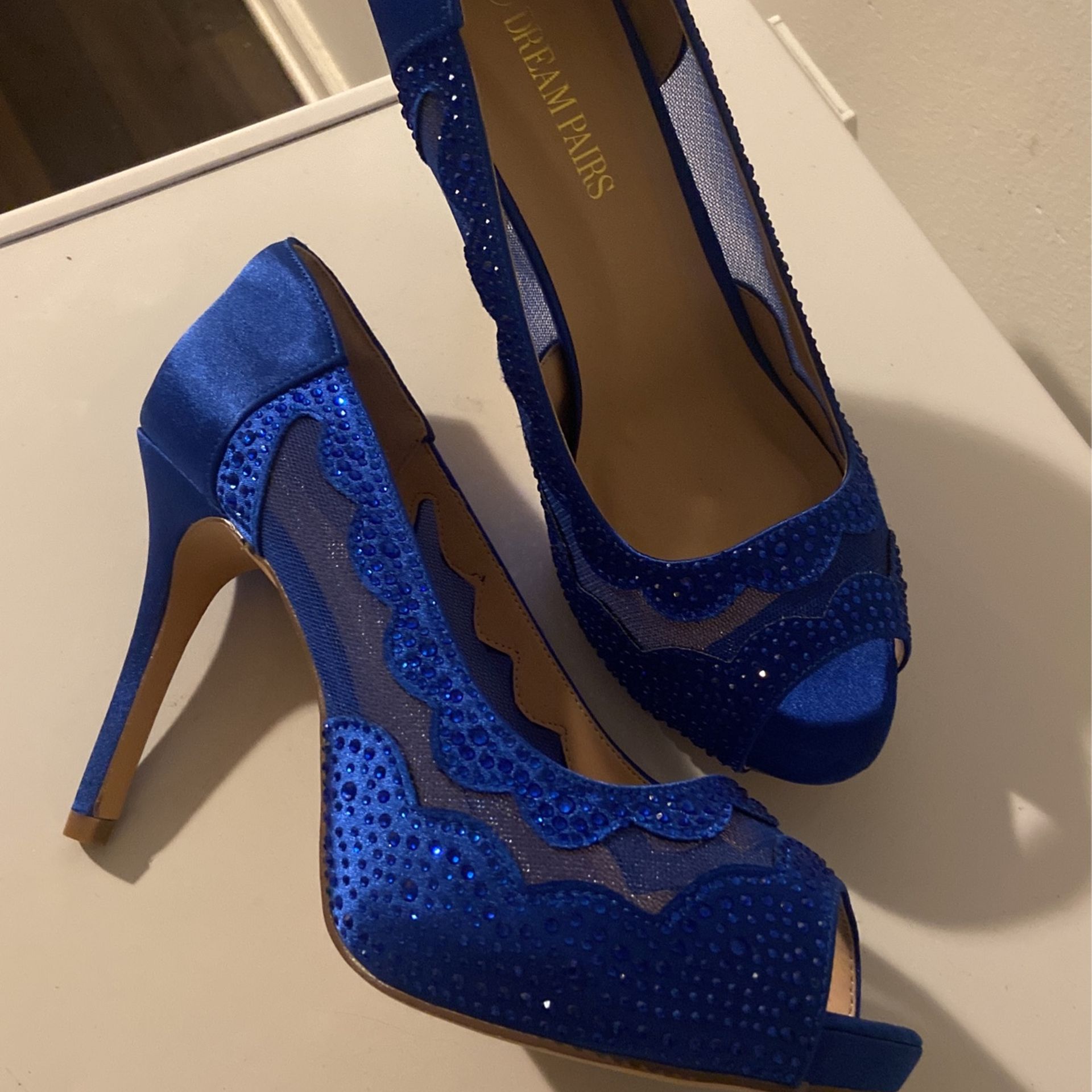 Royal Blue Heels