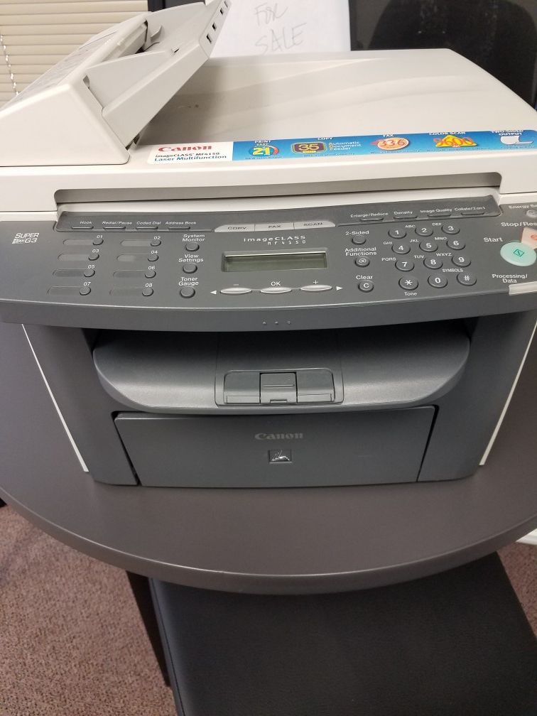 Canon Laser Printer/Scanner/Fax (Combo)