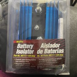 Battery Isolator Part No. 08771 120 Amp