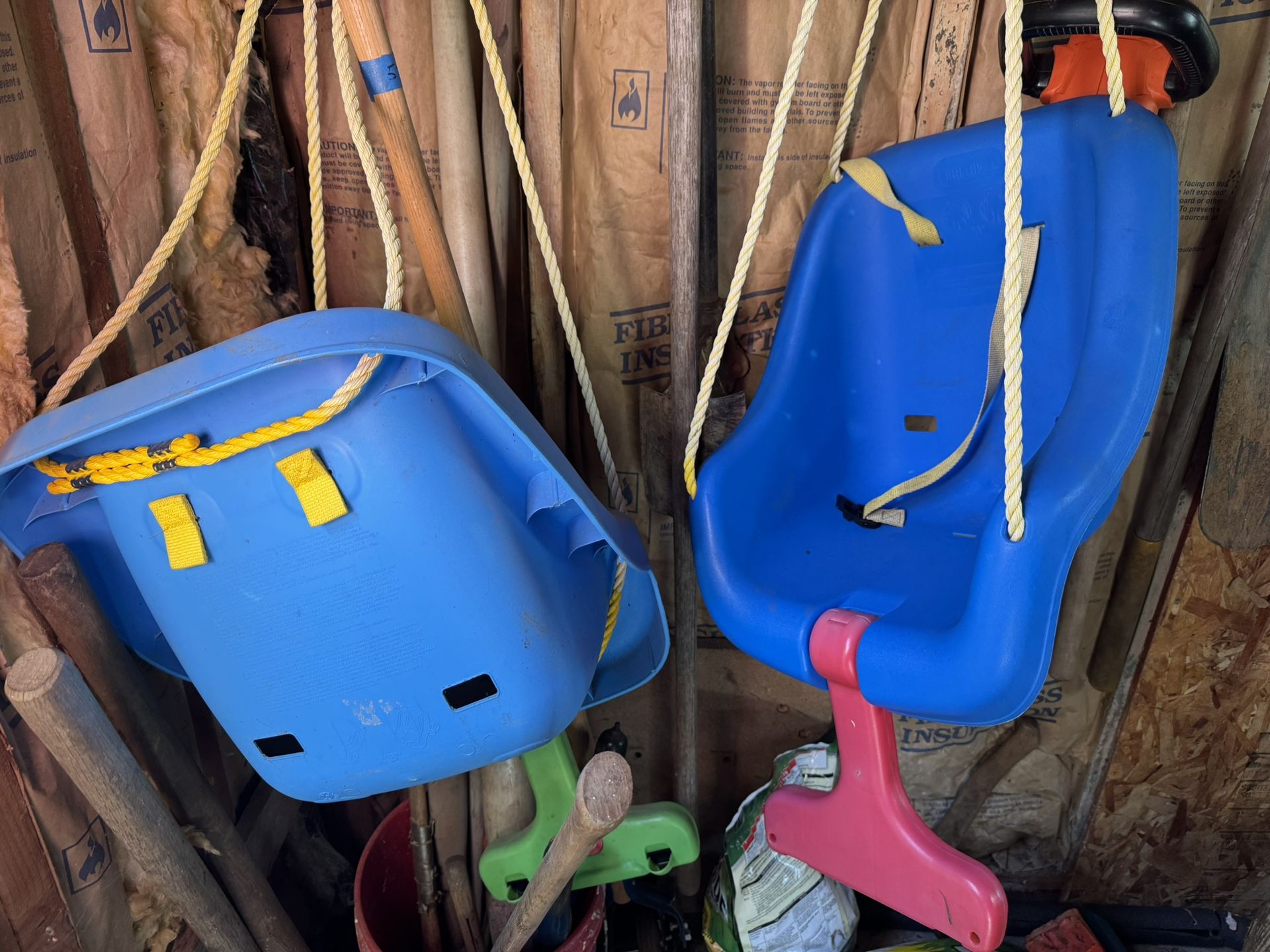 2 Little Tikes Swings