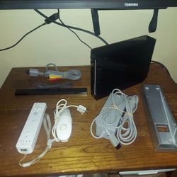 Nintendo Wii Console Black