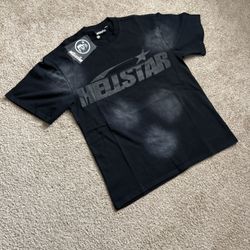 Black And Gray Hellstar Shirt 