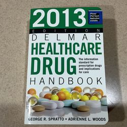 Delmar Healthcare Drug Handbook 2013 Edition