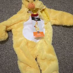 Brand new baby chicken costume (0-6 months)