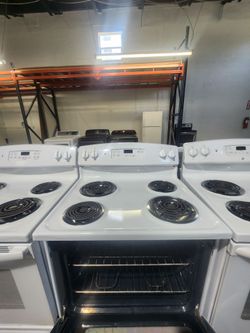 GE stoves white color coil Top