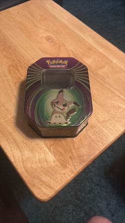Pokemon Trading Card Game Mimikyu Tin