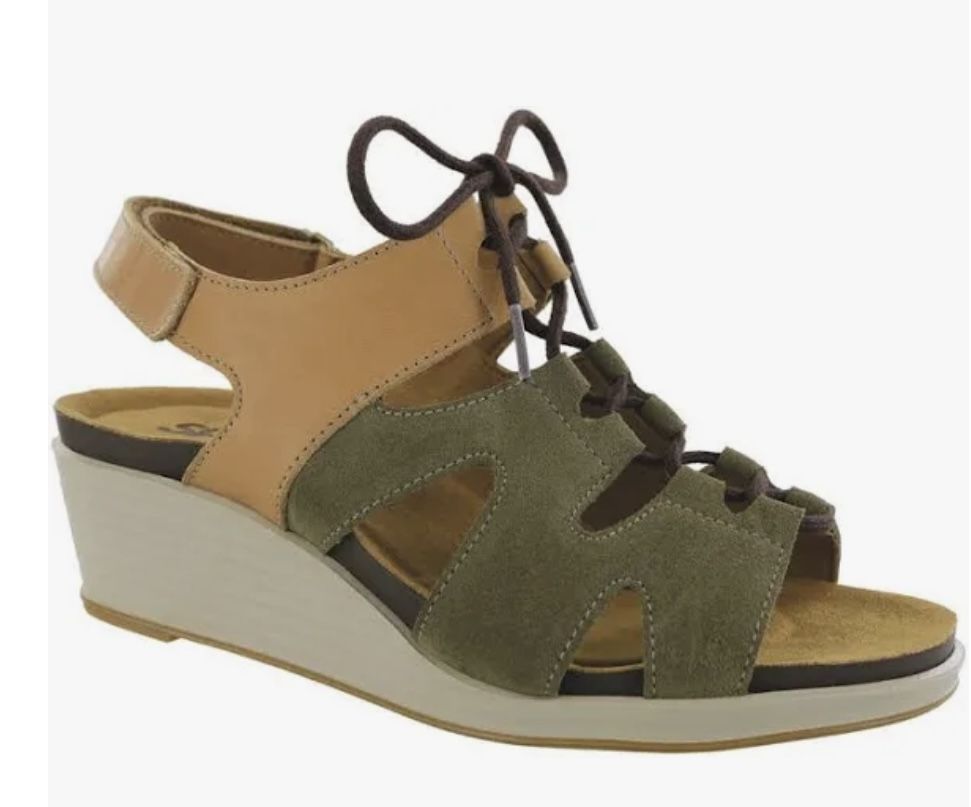 SAS Women's Sedona Lace Up Wedge Sandal