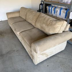 Beige Sofa 