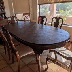 Beautiful Cherrywood Dining Room Table - OBO