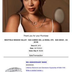 Anniversary Band Dimond