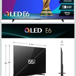 Hisense QLED E6 55 Inch TV ( In The Box)