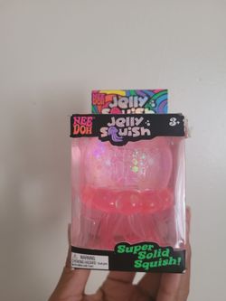 Needoh jelly squish pink